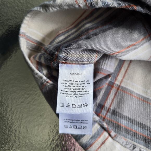 Eddie Bauer Men's Eddie's Favorite Classic Fit Shirt Flannel Size XL - Picture 6 of 7